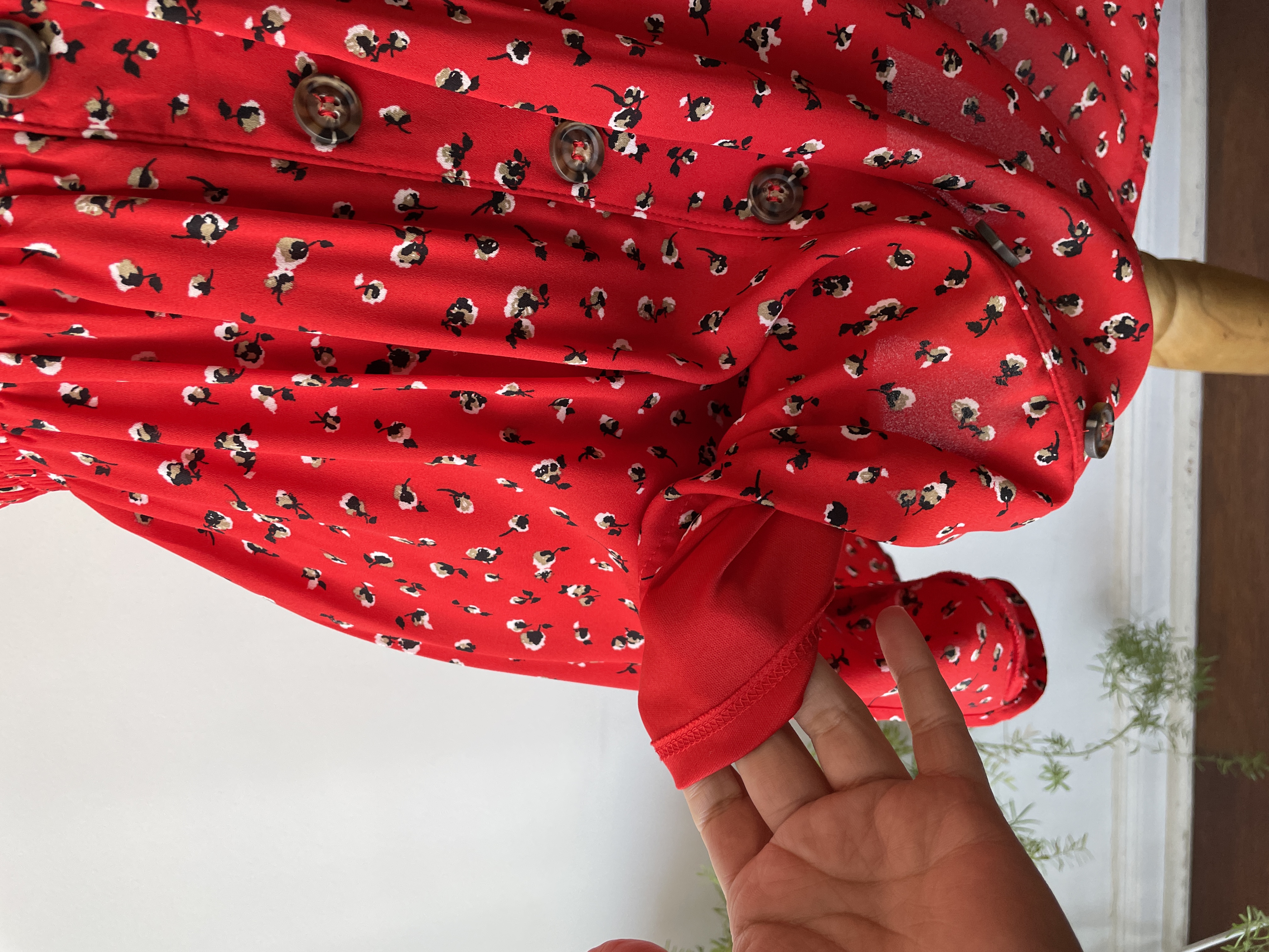 Vestudo rojo panal. Talla: XS 3