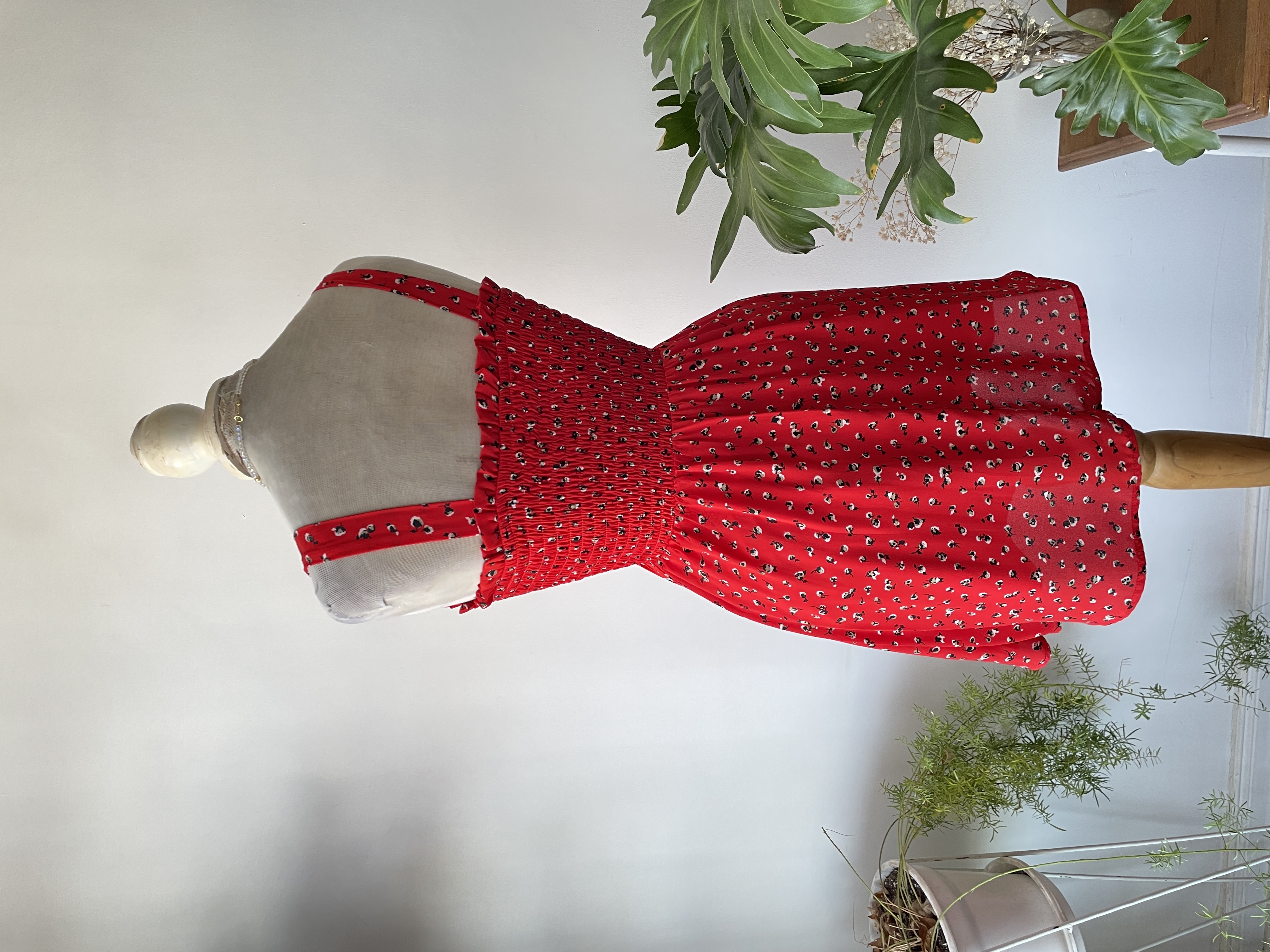 Vestudo rojo panal. Talla: XS 4