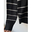 Sweater rayado merino. Talla: S holgado 3