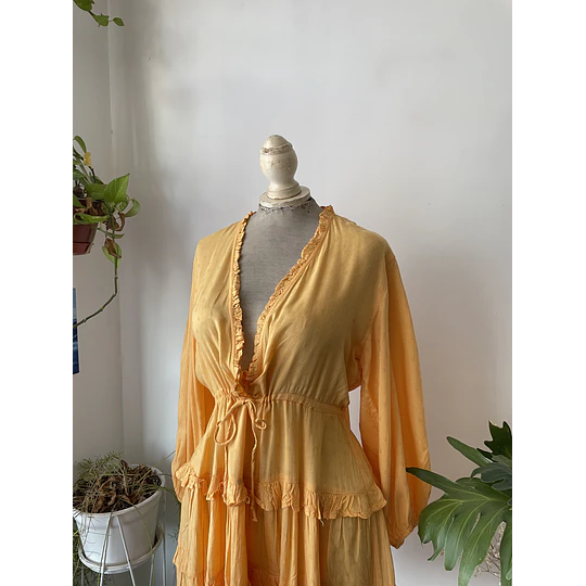 Vestido globo. Talla: M