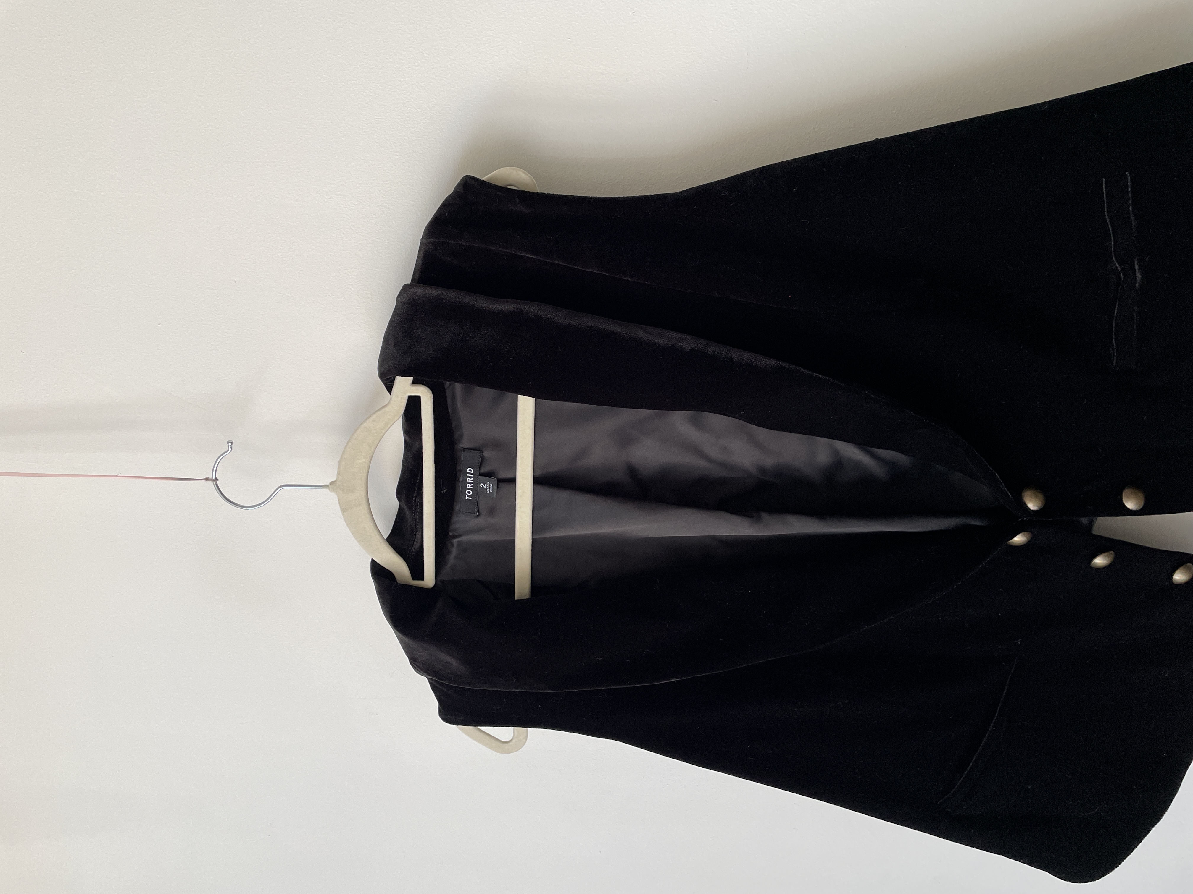 Vest terciopelo. Talla: 2 (XL)  3