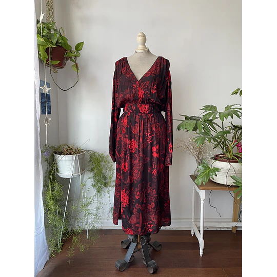 Vestido rose. Talla: 2XL 