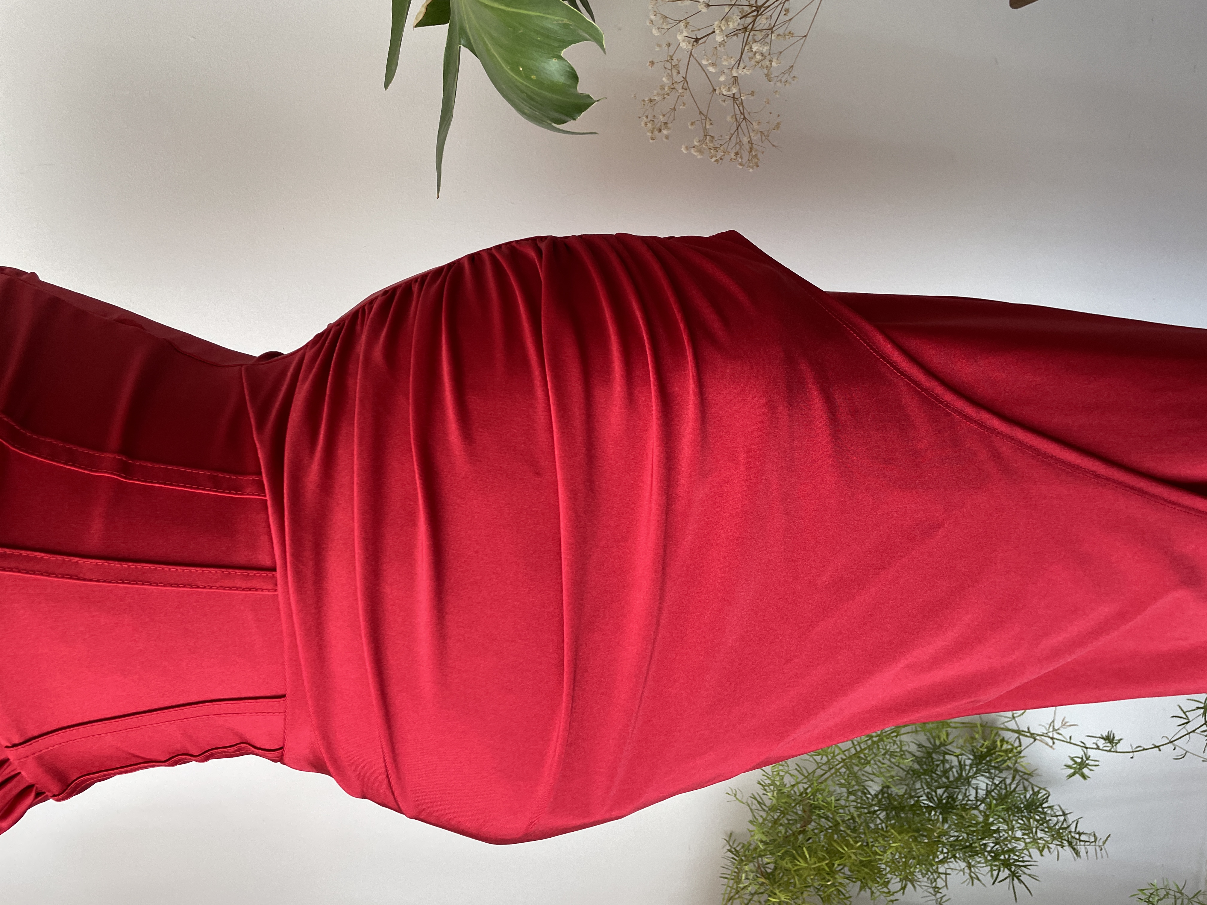 Vestido rojo fiesta. Talla: XS 6