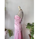 Vestido rosa fiesta. Talla: S 6
