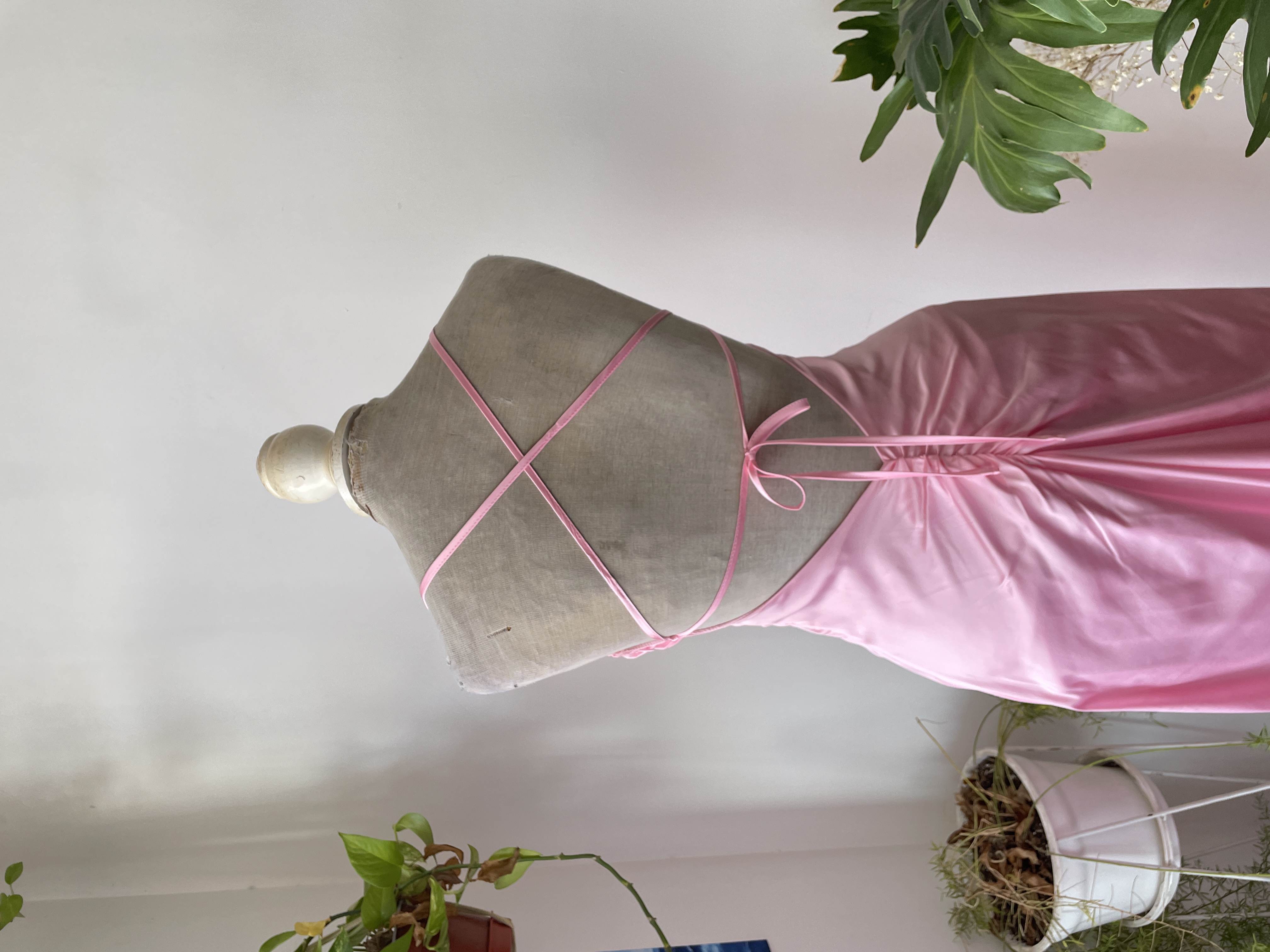 Vestido rosa fiesta. Talla: S 7