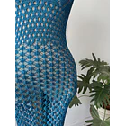 Vestido hilo. Talla: S 4