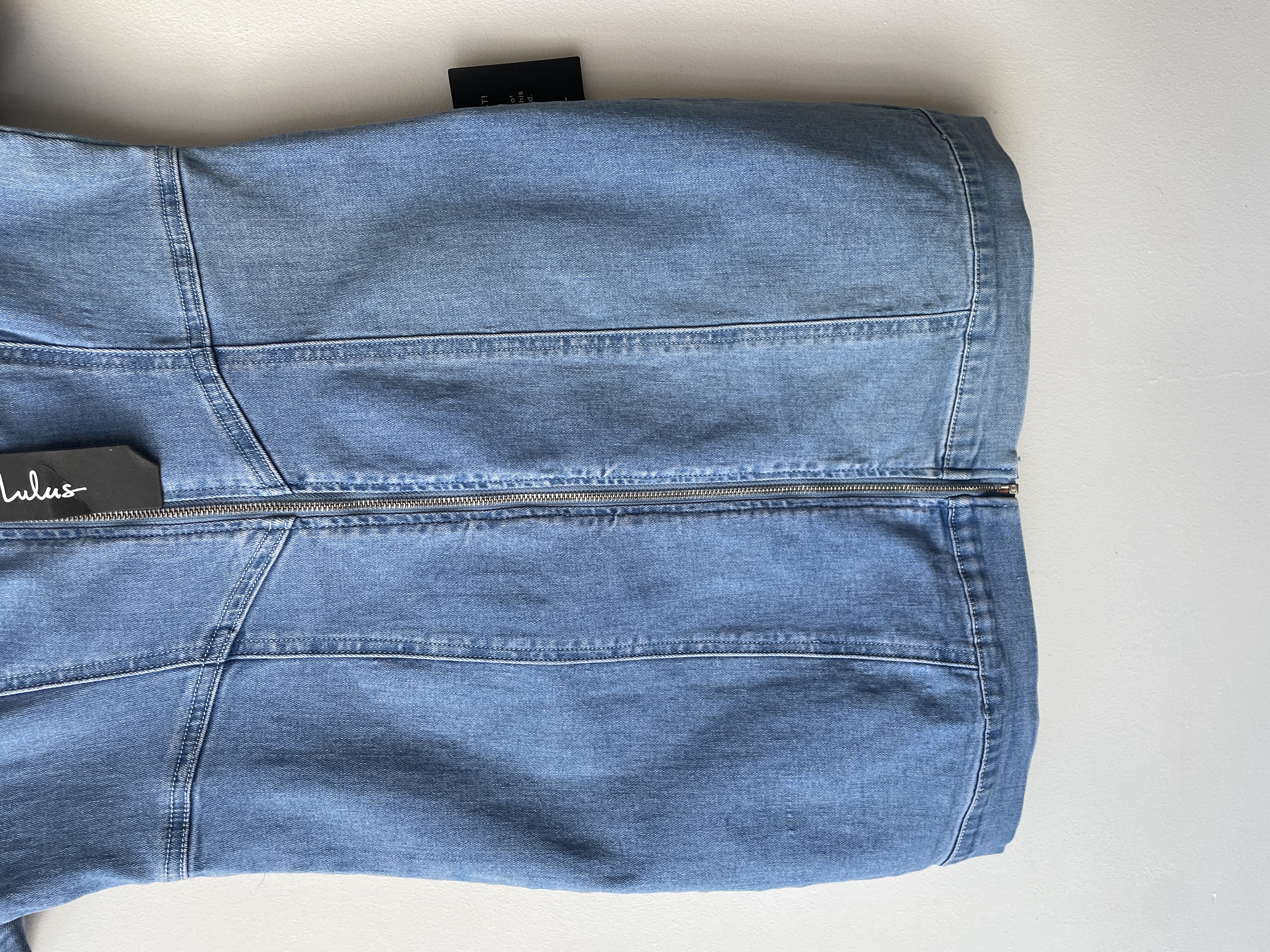 Vestido denim celeste. Talla: M chico (s/m) 3