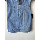 Vestido denim celeste. Talla: M chico (s/m) 3