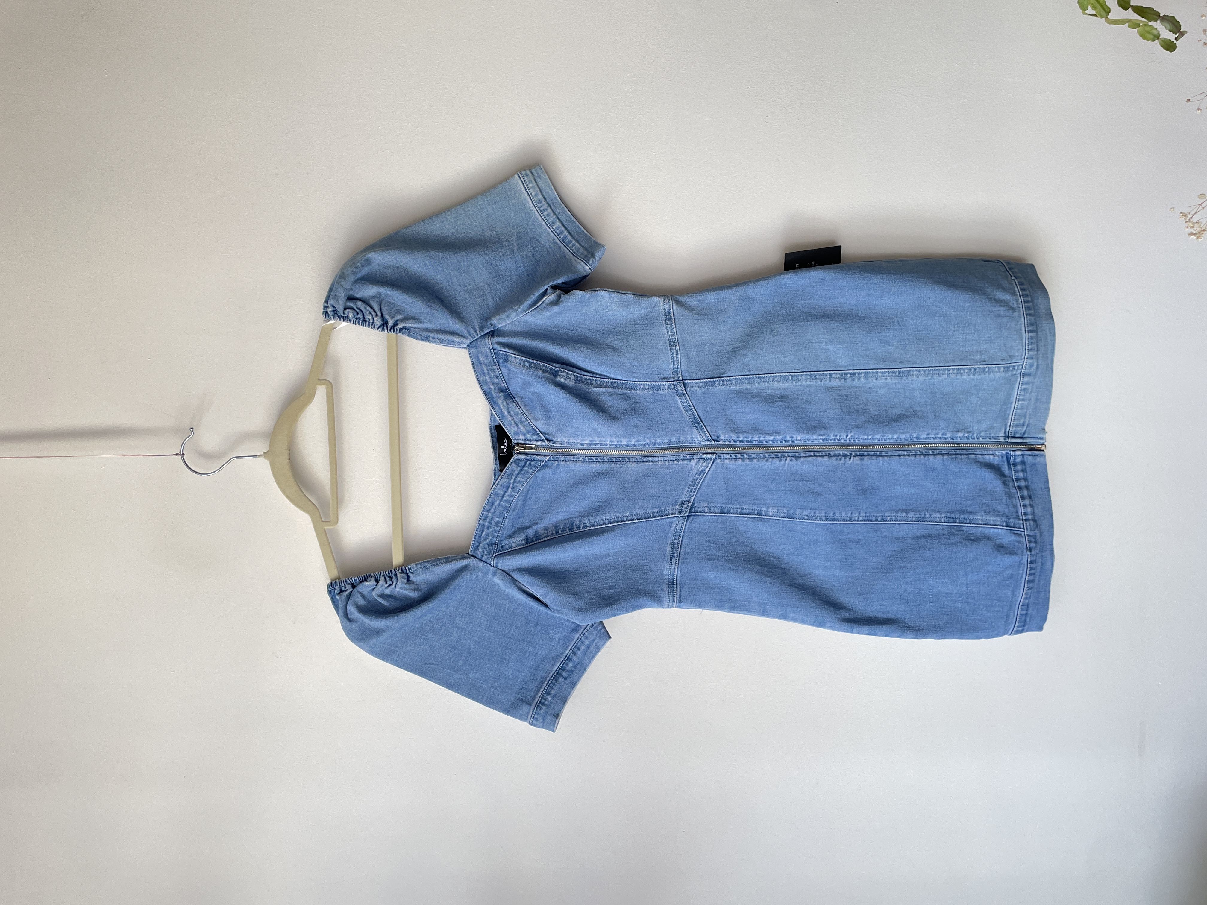 Vestido denim celeste. Talla: M chico (s/m) 1