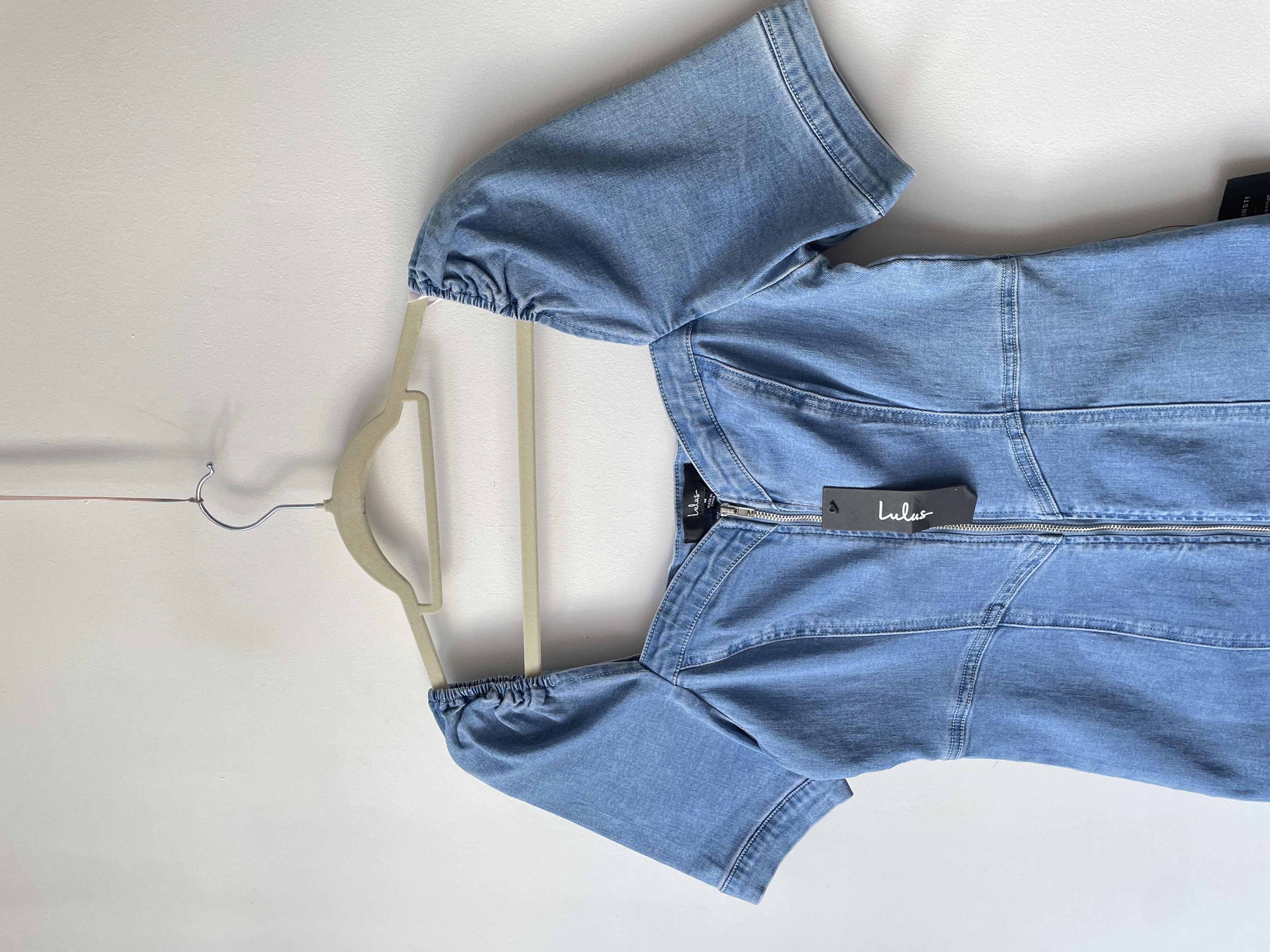 Vestido denim celeste. Talla: M chico (s/m) 2