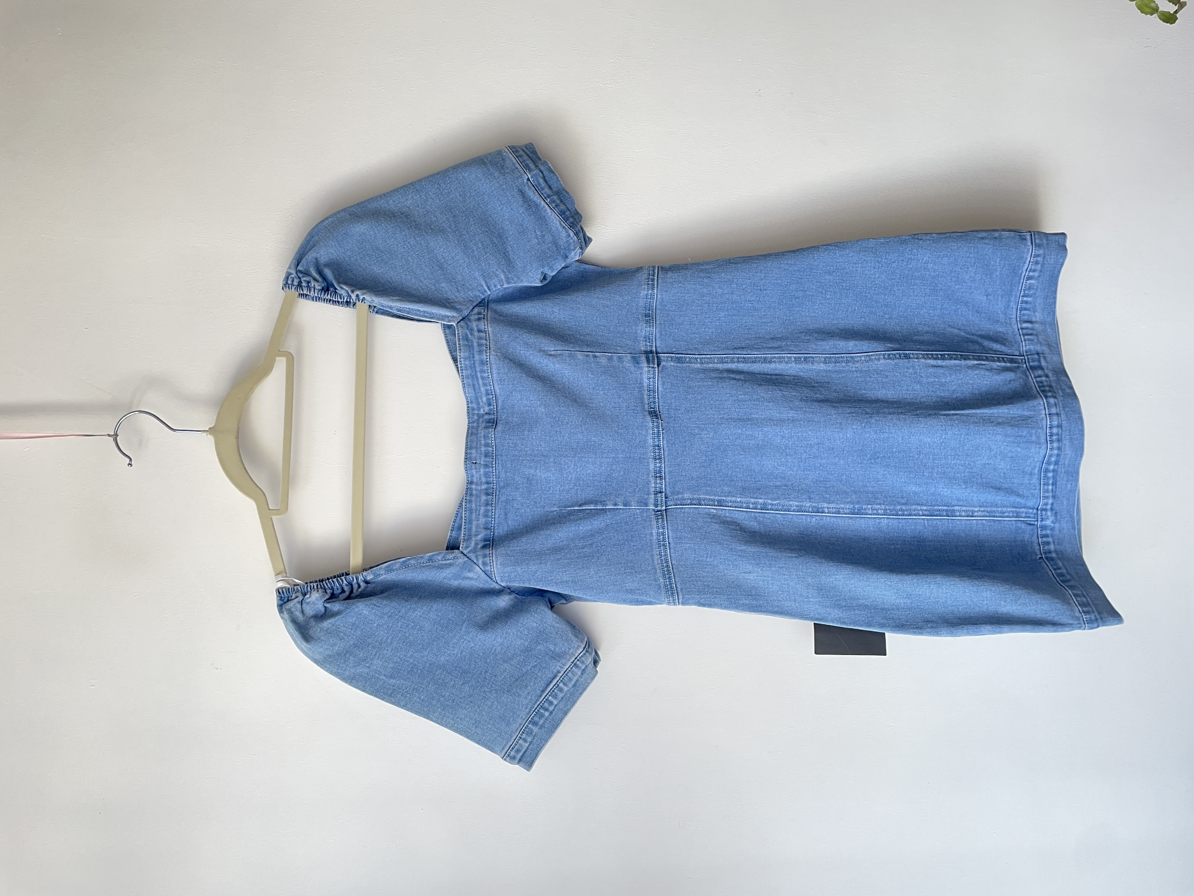 Vestido denim celeste. Talla: M chico (s/m) 4