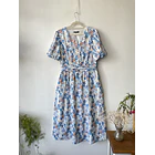 Vestido flores. Talla: L 1