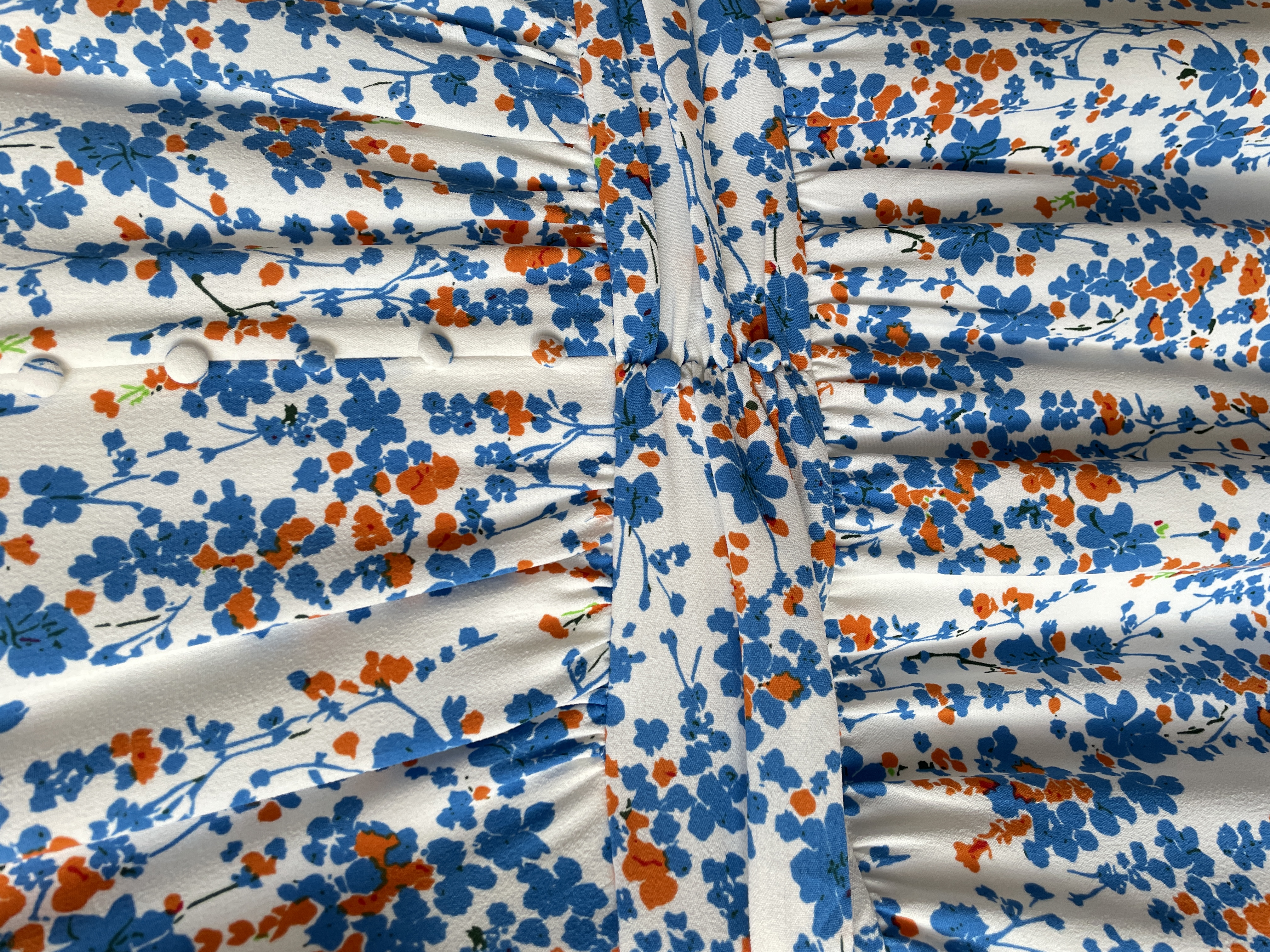 Vestido flores. Talla: L 7
