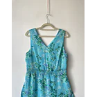 Vestido turquesa. Talla:  12 (M) 2