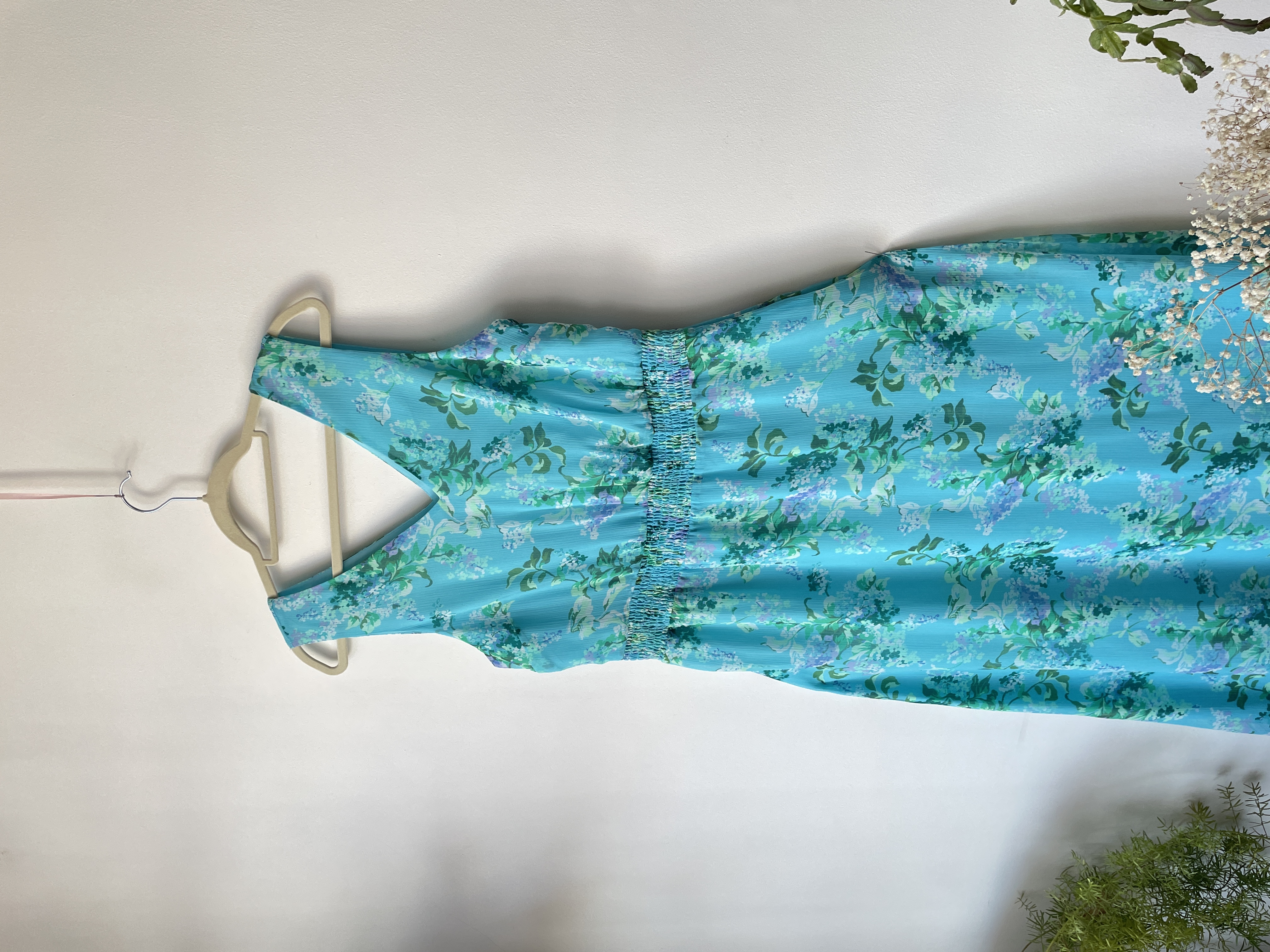 Vestido turquesa. Talla:  12 (M) 3