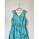 Vestido turquesa. Talla:  12 (M) 4
