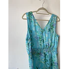 Vestido turquesa. Talla:  12 (M) 5