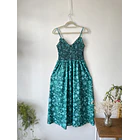 Vestido verde. Talla: M 1