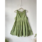 Vestido verde. Talla: L 1