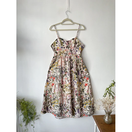 Vestido campestre. Talla: L