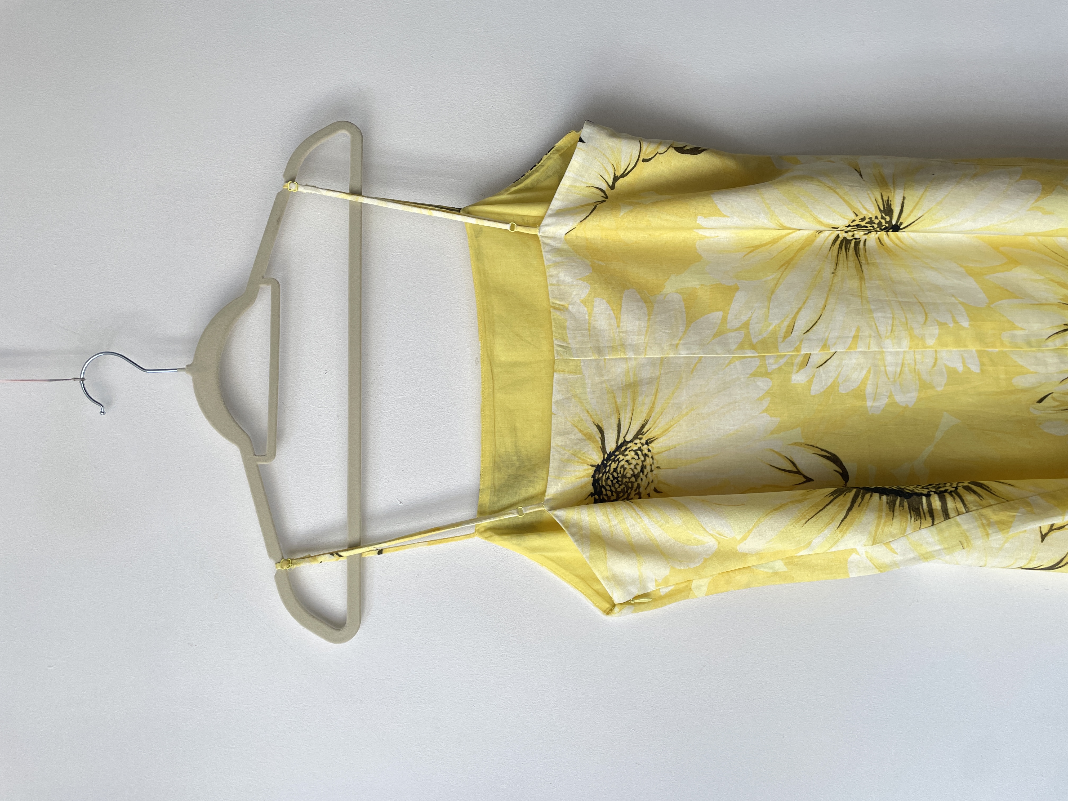 Vestido girasol lino. Talla: L 2
