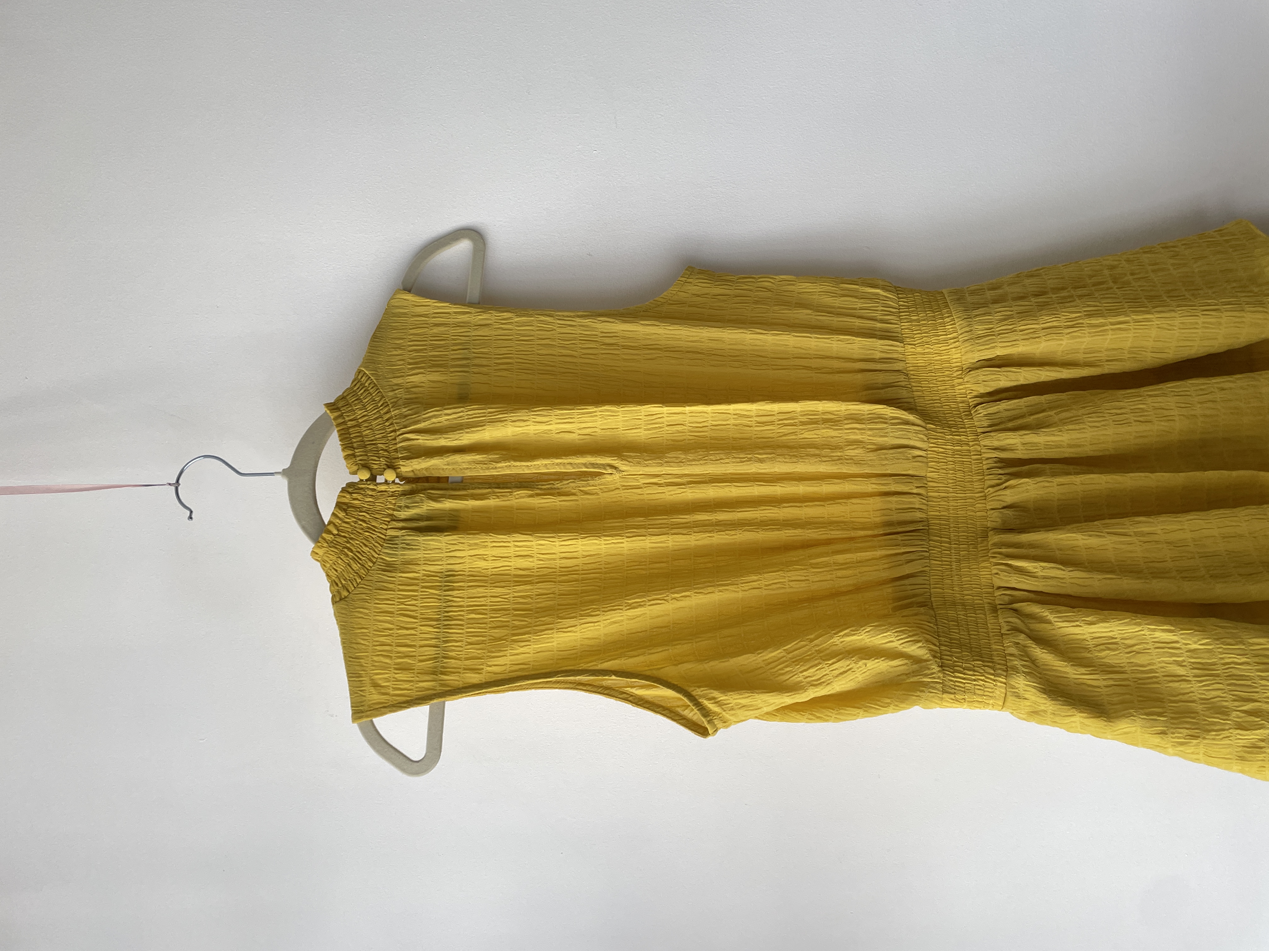 Vestido ocre. Talla: L 3