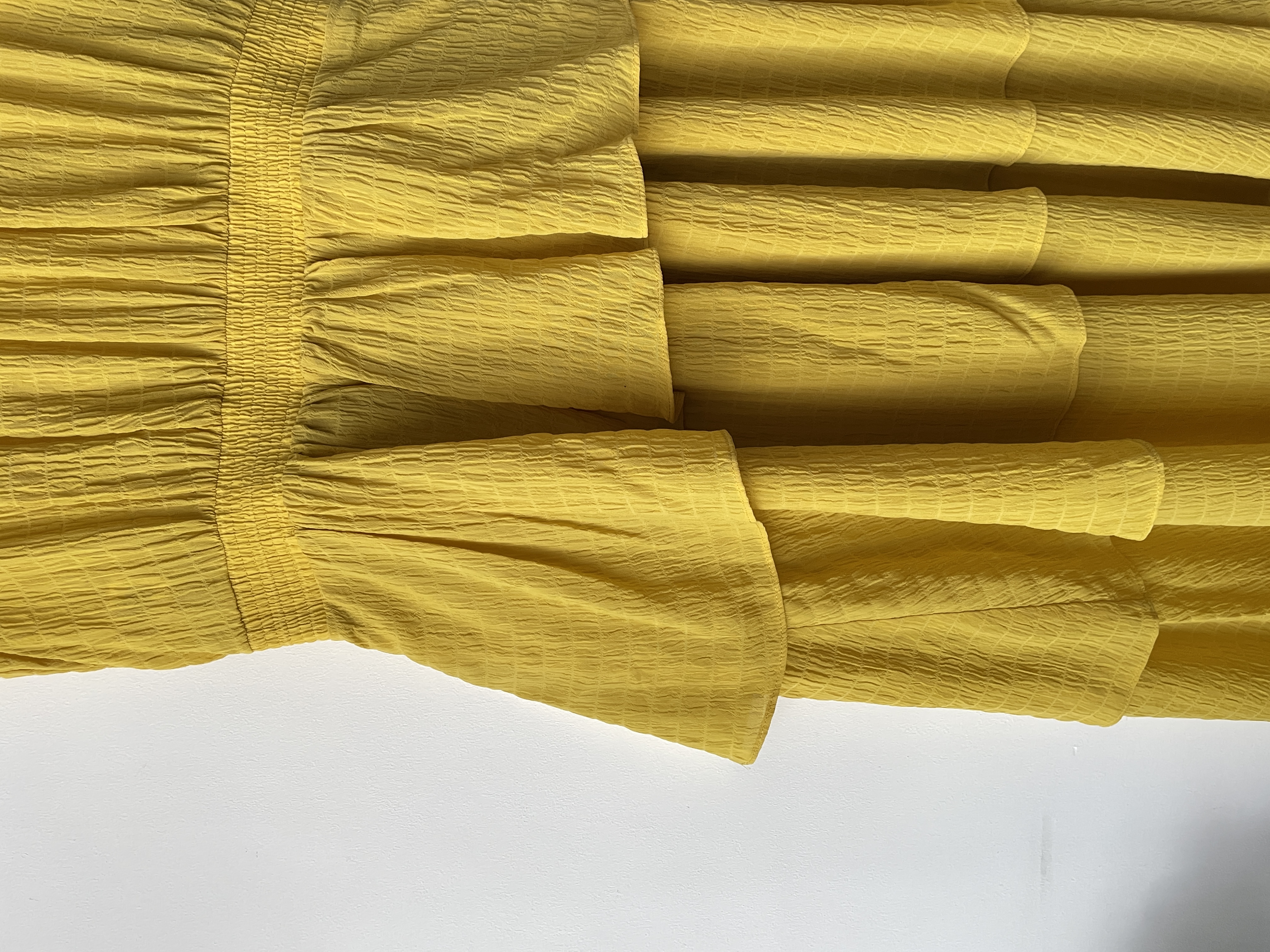 Vestido ocre. Talla: L 4