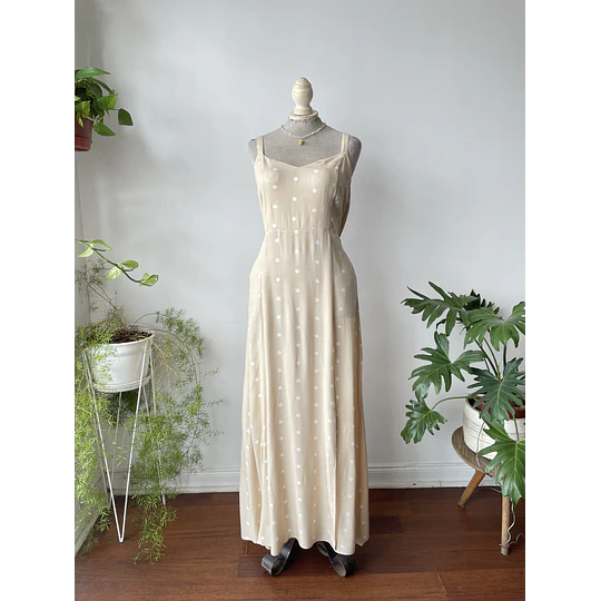 Vestido dot. Talla: M grande