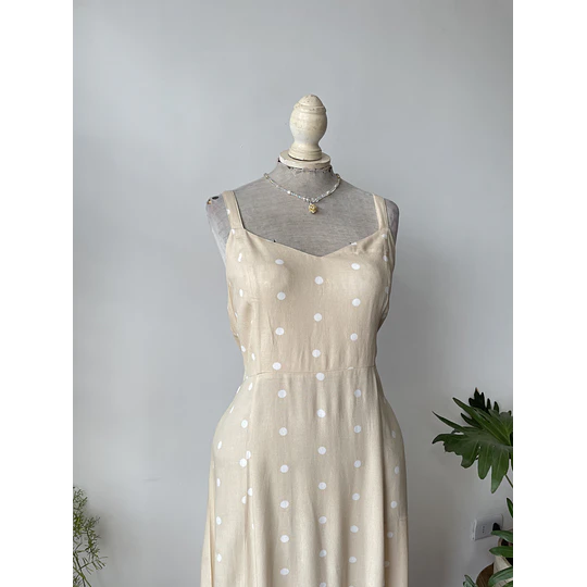 Vestido dot. Talla: M grande