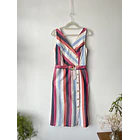 Vestido rayado. Talla: S 1