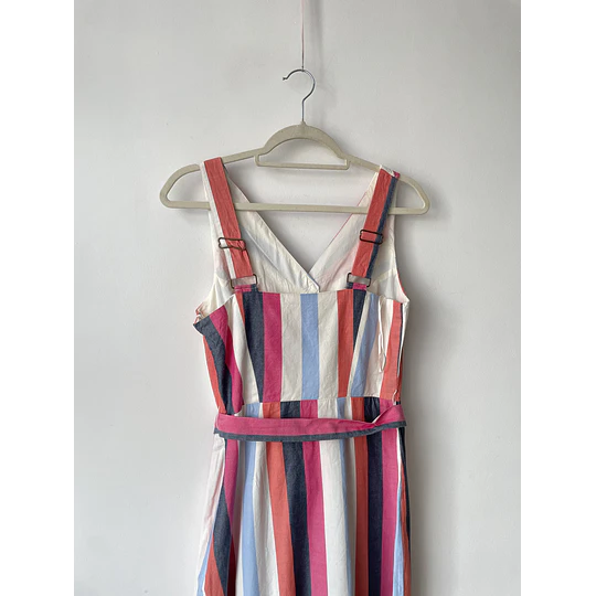 Vestido rayado. Talla: S