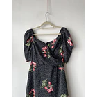 Vestido dot floral. Talla: L chico (M/L) 2