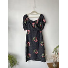Vestido dot floral. Talla: L chico (M/L) 1
