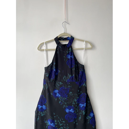 Vestido halter. Talla: M chico (S/M)