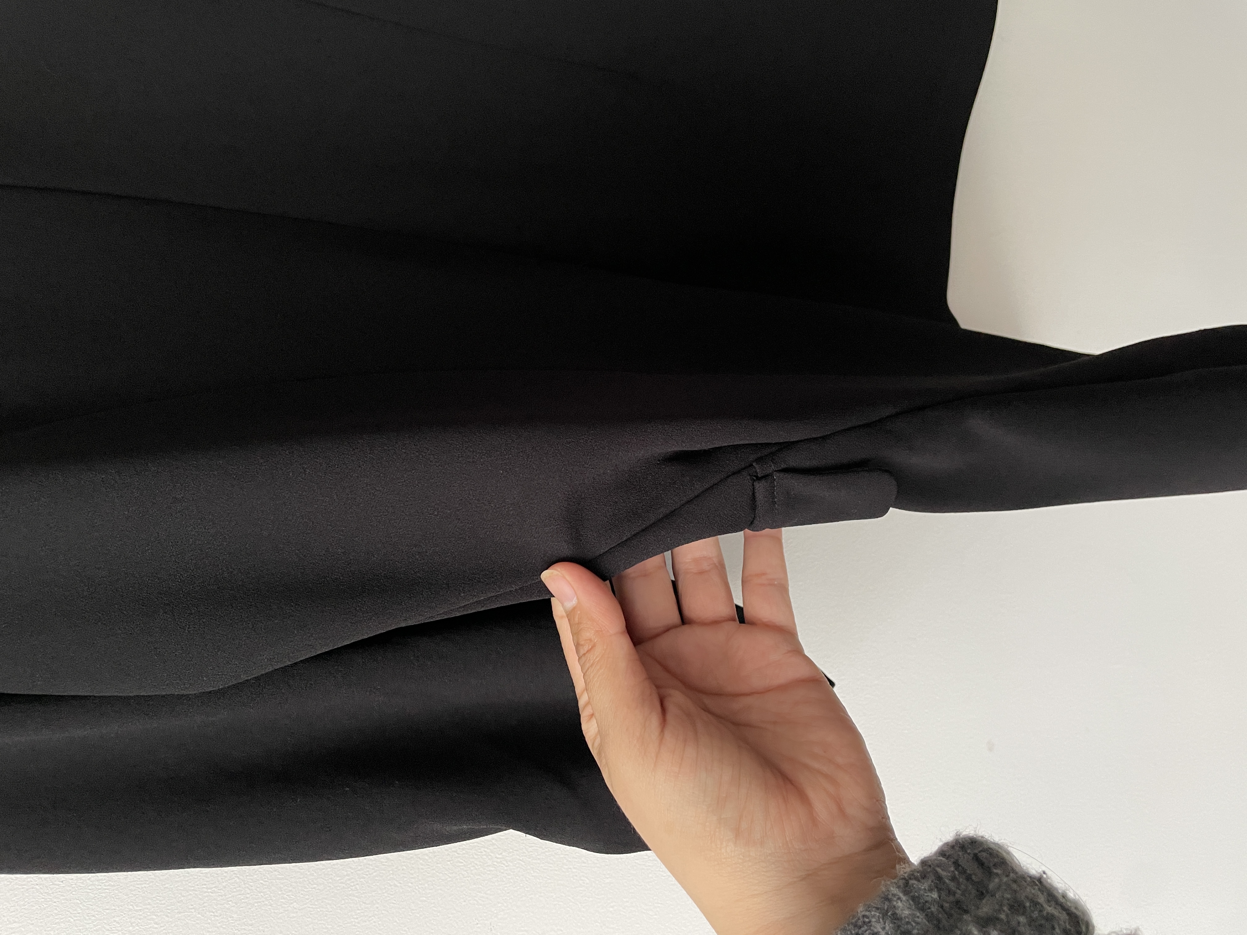 Blazer negro (detalle) Talla: XL 6