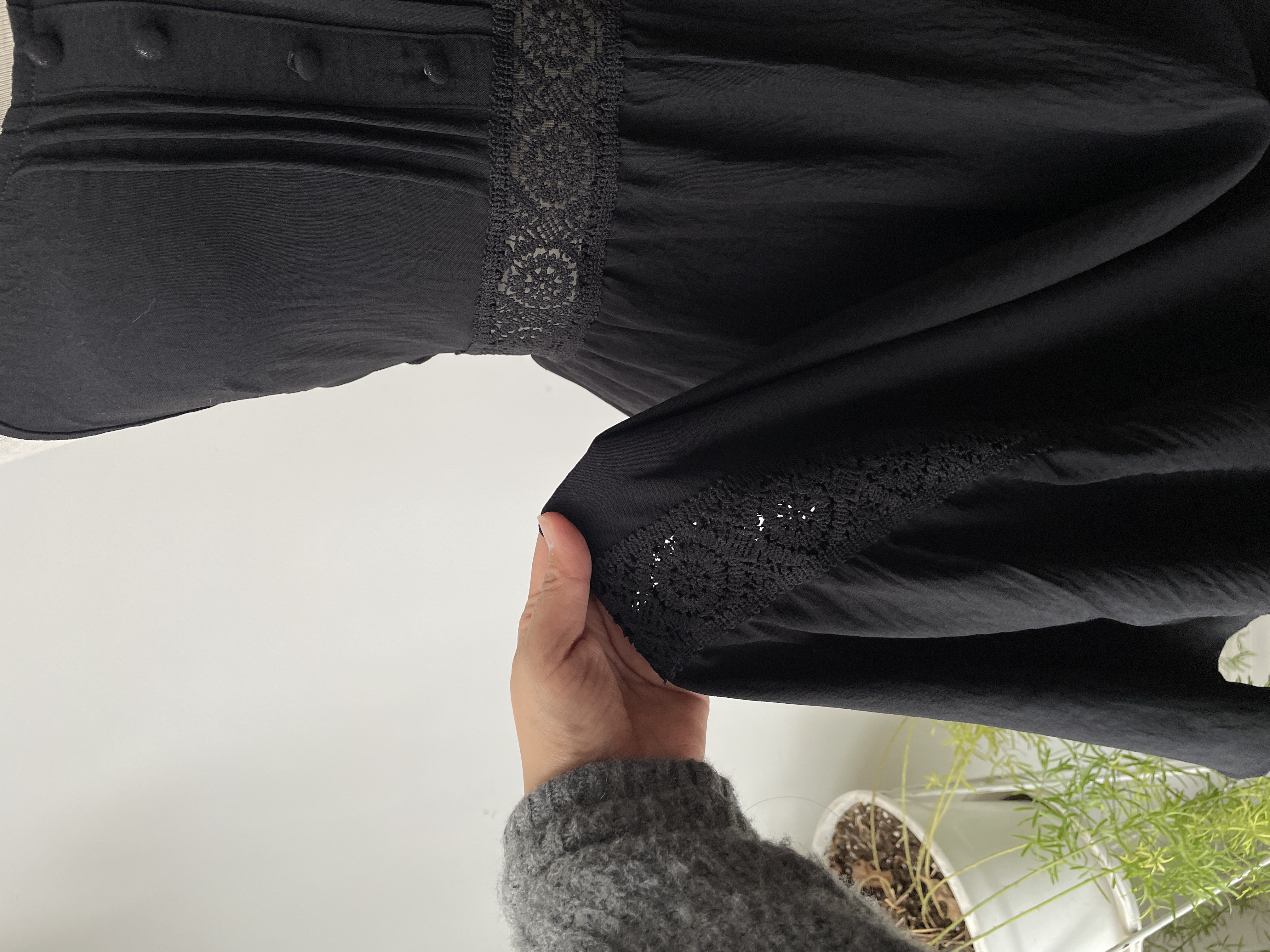 Vestido broderie. Talla: XL chico (M/L) 4