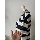 Vestido marinero algodón orgánico. Talla: XS oversized  2