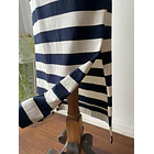 Vestido marinero algodón orgánico. Talla: XS oversized  3