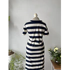 Vestido marinero algodón orgánico. Talla: XS oversized  4