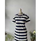 Vestido marinero algodón orgánico. Talla: XS oversized  5