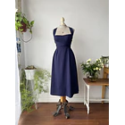 Vestido amarras azul. Talla: XS/S 1