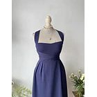 Vestido amarras azul. Talla: XS/S 2