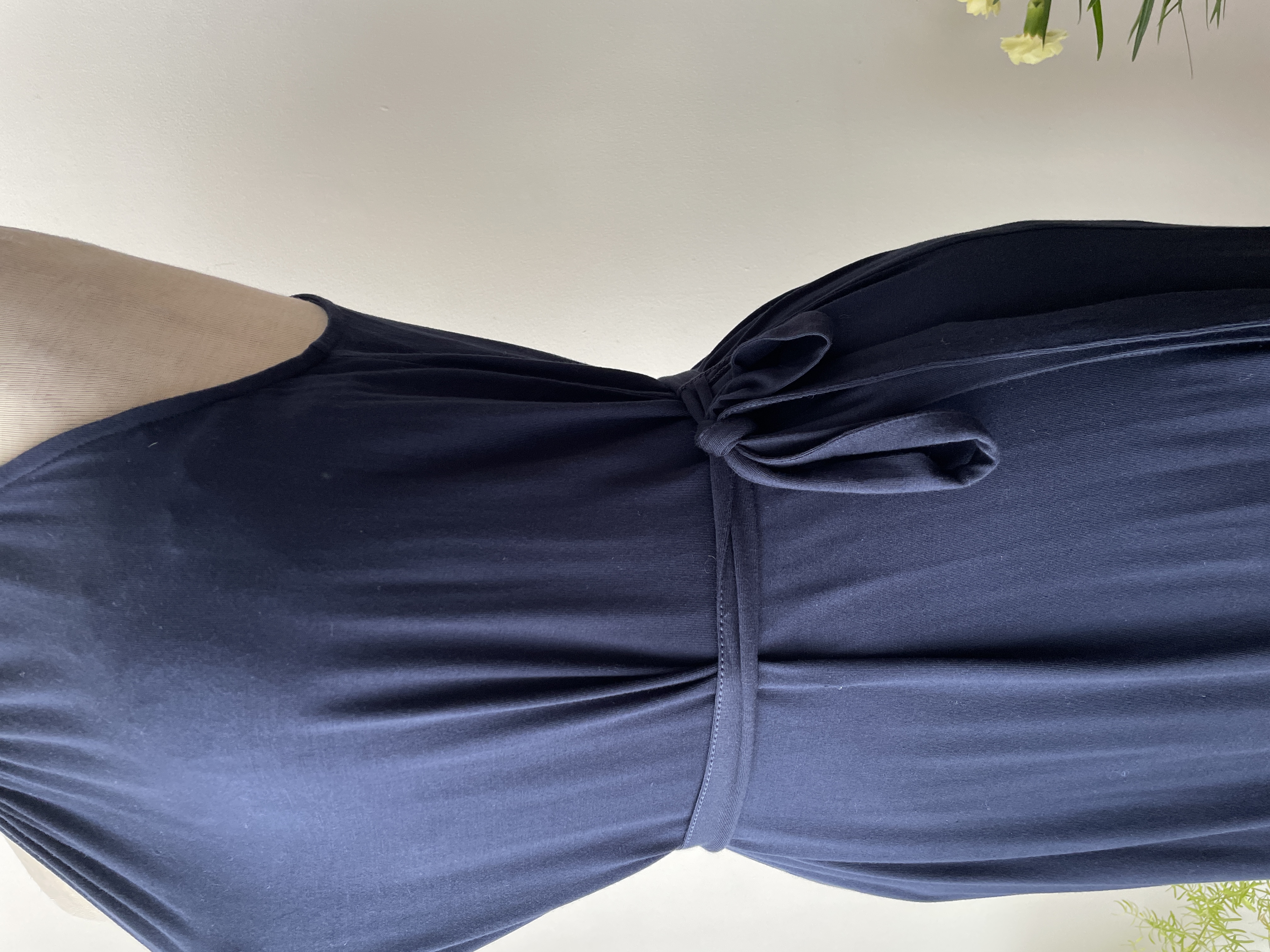 Vestido halter azul. Talla: M 2