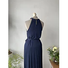 Vestido halter azul. Talla: M 3