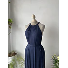 Vestido halter azul. Talla: M 4