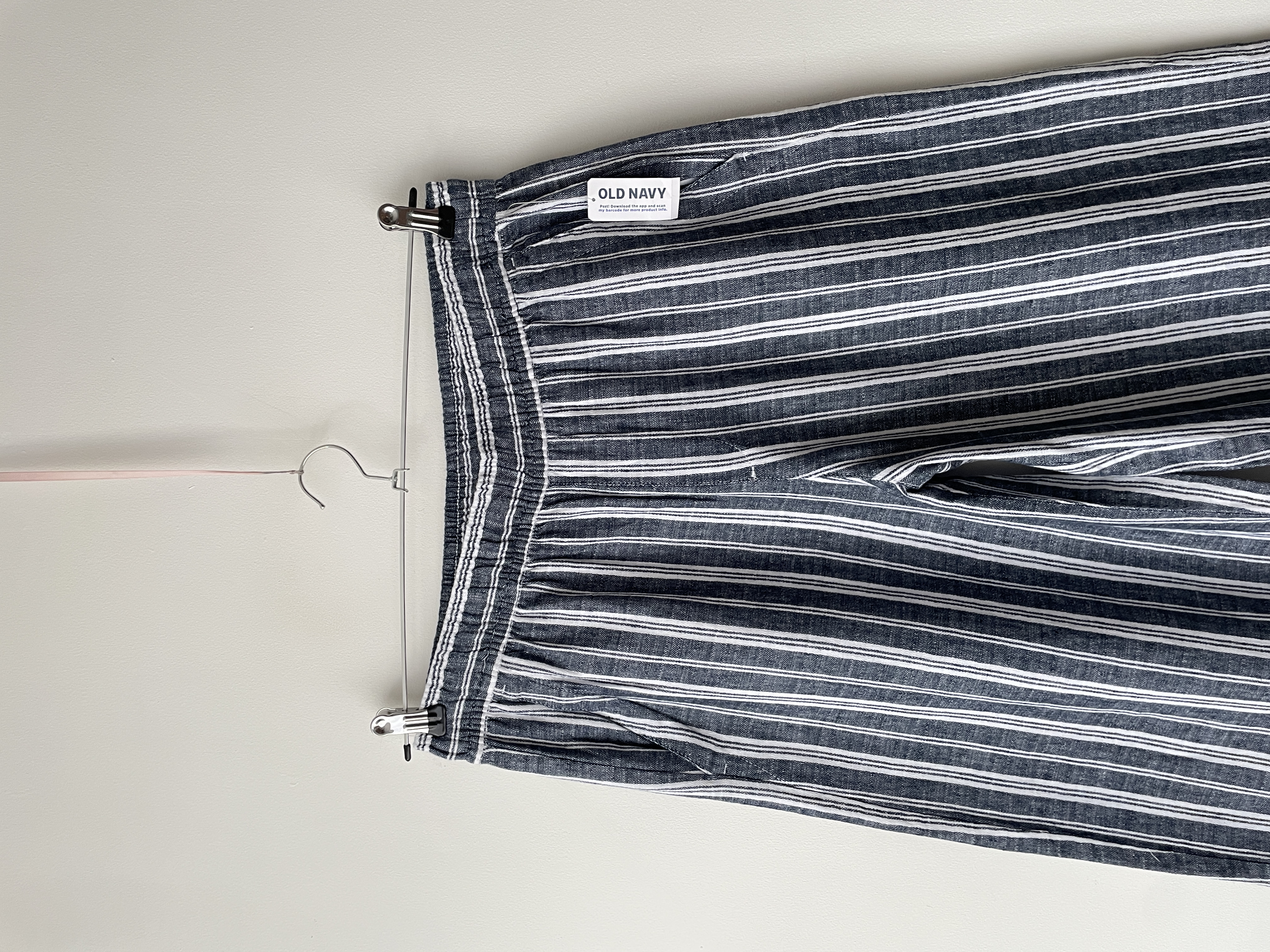 Palazzo rayas lino. Talla: M elasticado 3