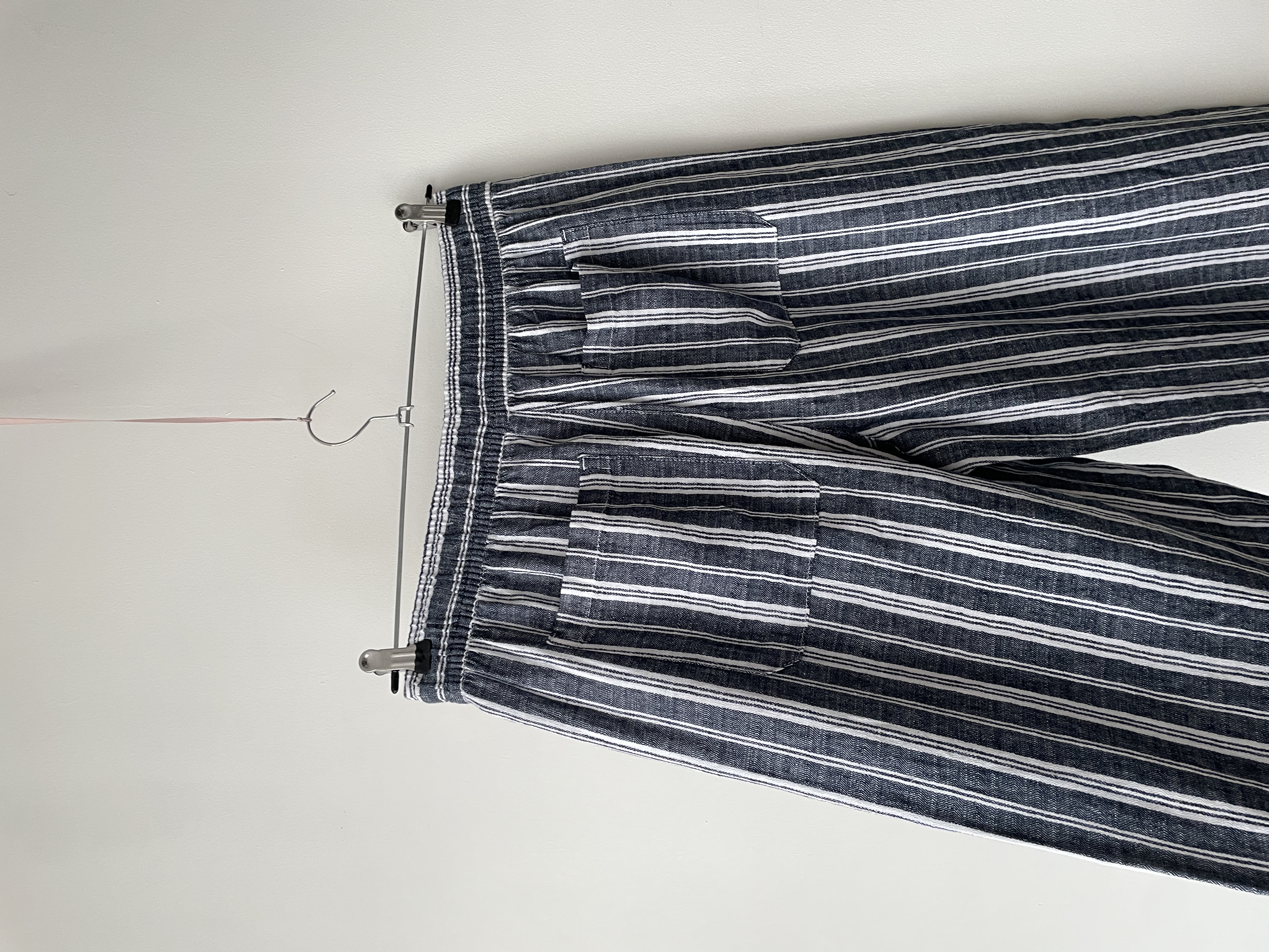 Palazzo rayas lino. Talla: M elasticado 4