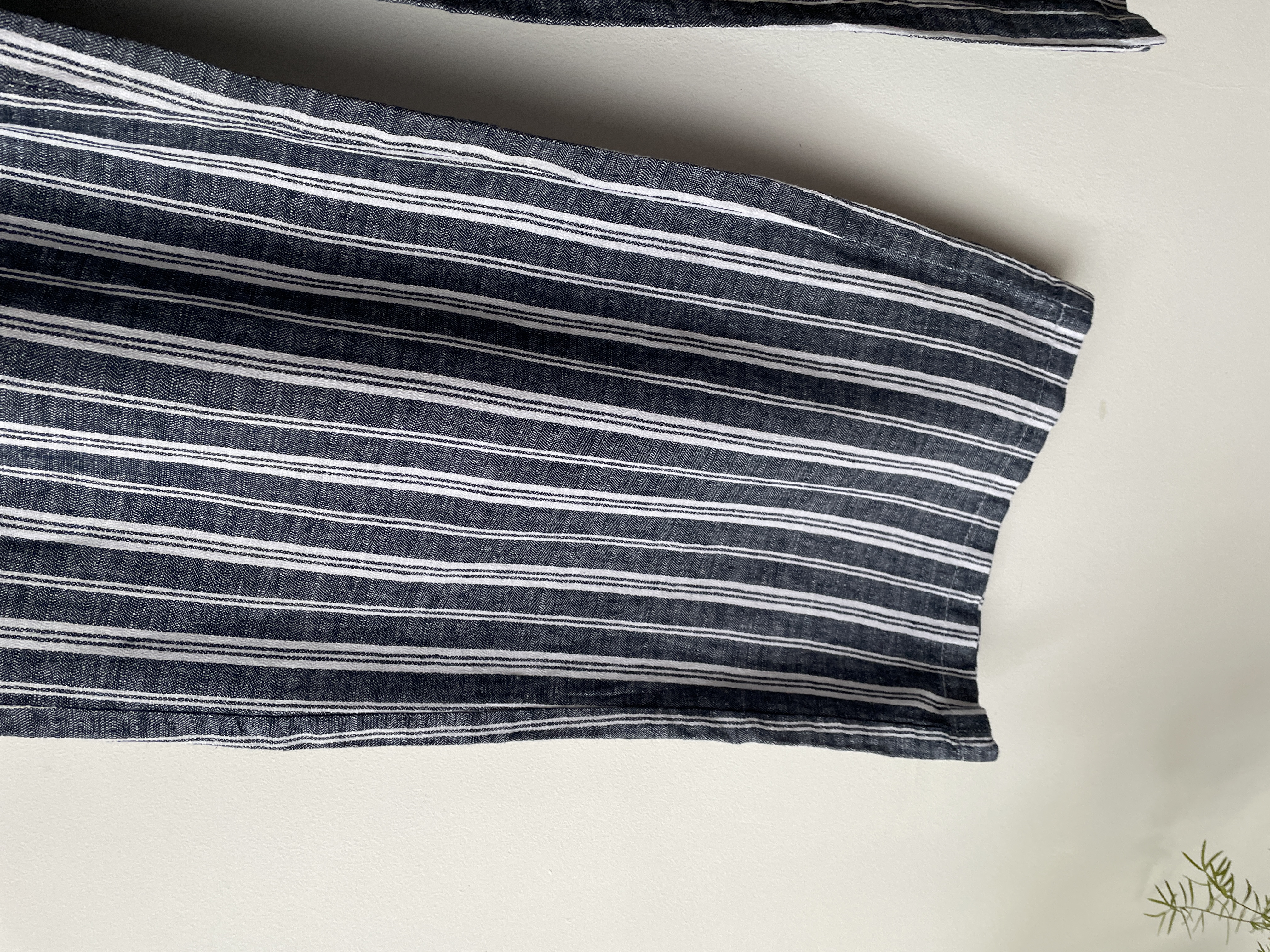Palazzo rayas lino. Talla: M elasticado 5