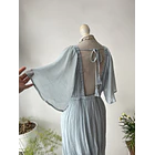 Vestido verde agua. Talla: L  3