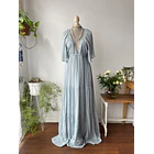 Vestido verde agua. Talla: L  1